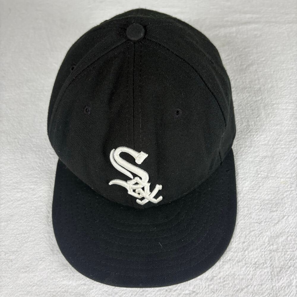 Chicago White Sox MLB Baseball Hat 2007-11 New Era 59FIFTY On Field Cap 7 1/2 - Picture 2 of 11